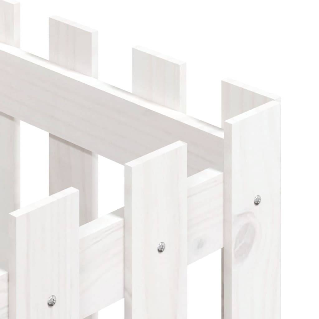 Prolenta Premium - Jardinière bois blanc  40 x 40 x 40 cm  - Prolenta premium p321.6 - Image 7