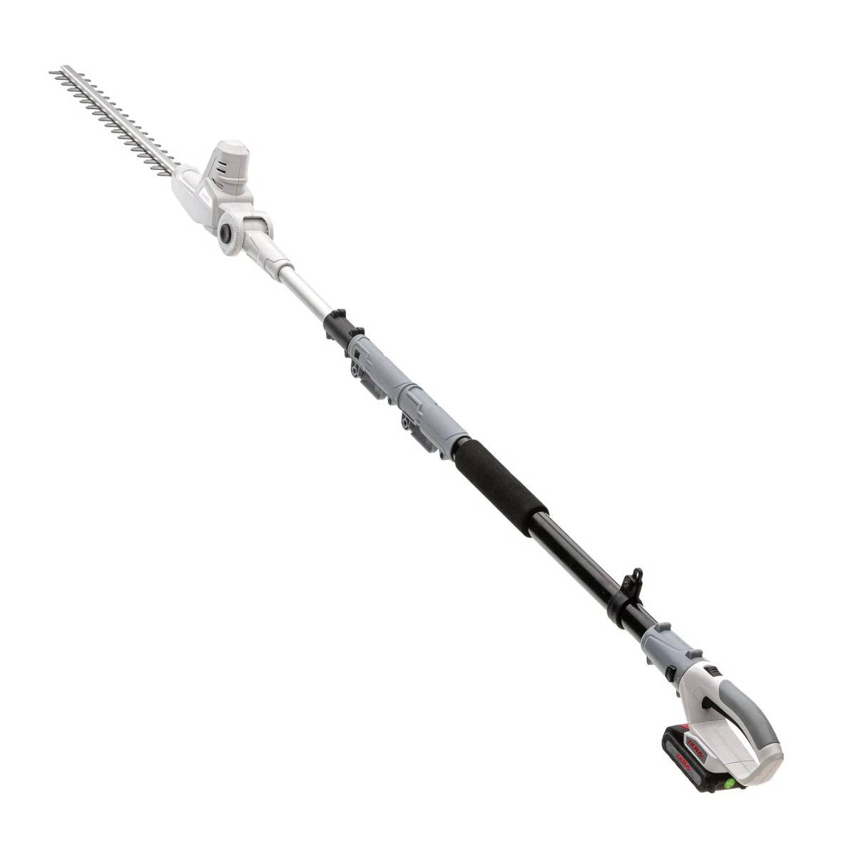 Taille haie sur perche téléscopique 20V - Coupe longueur 40 cm - Batterie lithium 2.0Ah Chargeur 20V - IKRA - Image 2