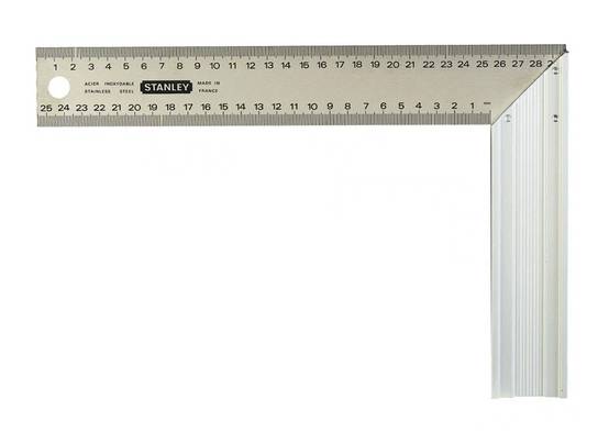 stanley - équerre de menuisier 400mm lame inox - STANLEY - 1-45-687 - Image 1