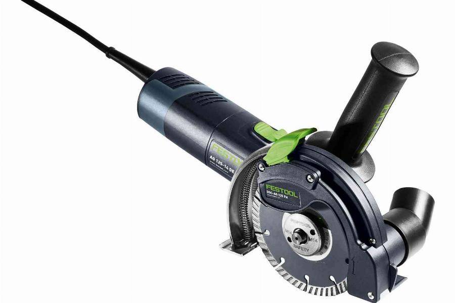 Système de tronçonnage à main levée FESTOOL DSC-AG 125 FH-Plus - Avec disque diamant Ø 125 mm - 576552 - Image 1