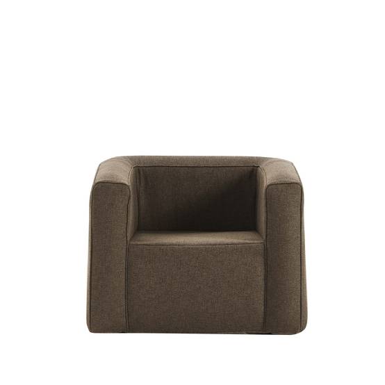 Fauteuil gonflable Terracotta - Intérieur et extérieur - Couleur Camel - Image 2