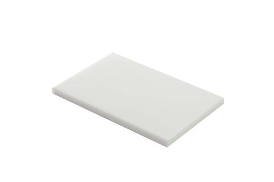 Planche à découper PEHD 500 Blanc 40x30x2 cm - Matériel CHR Pro