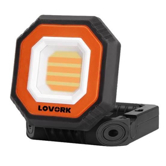 Lampe à LED rechargeable 900LM / 12W - Plusieurs modes d'éclairage - HIDA LOVORK - Image 1