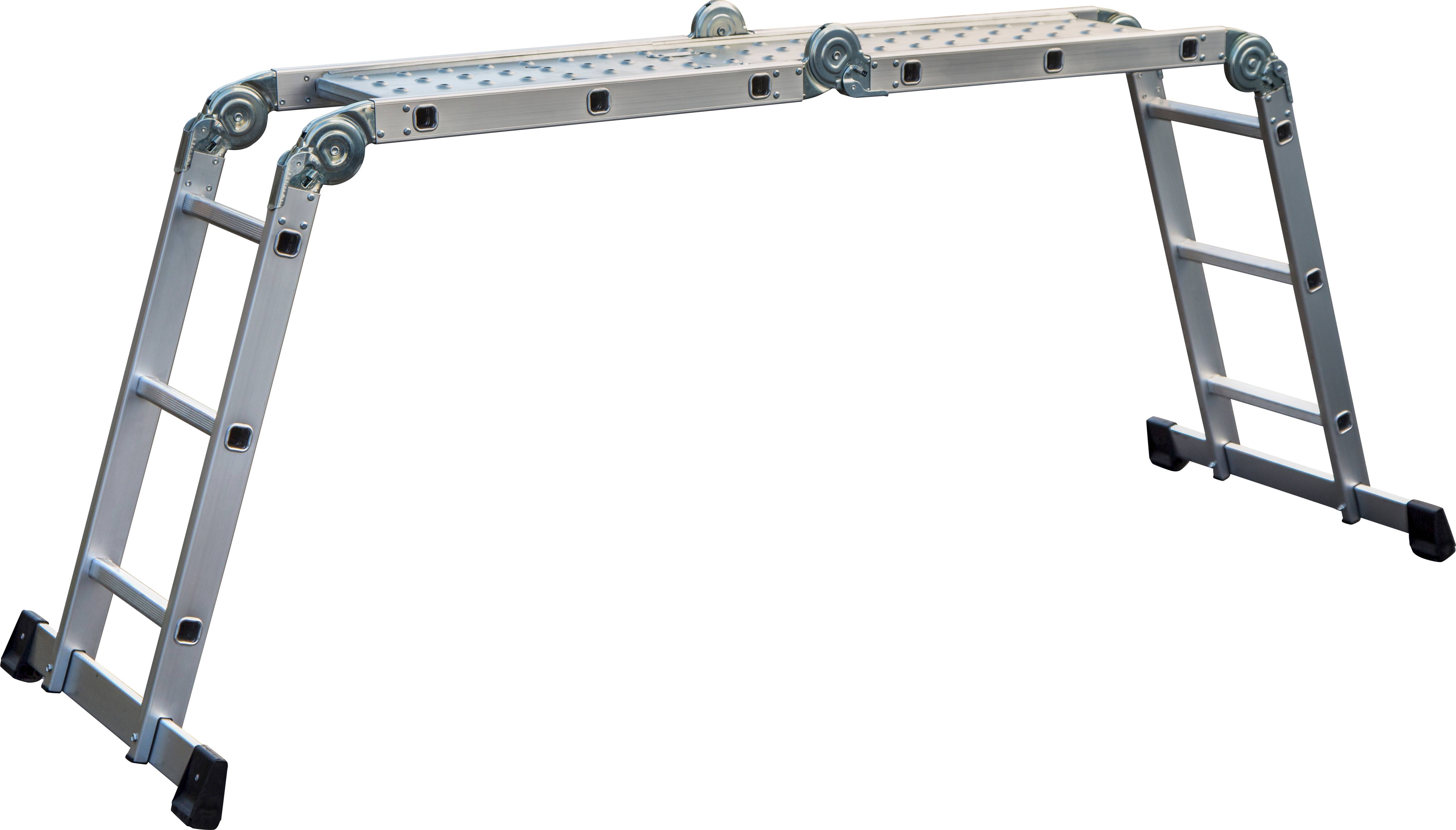 Échelle pliante aluminium multifonction avec plateforme incluse - ESCALO - Image 3