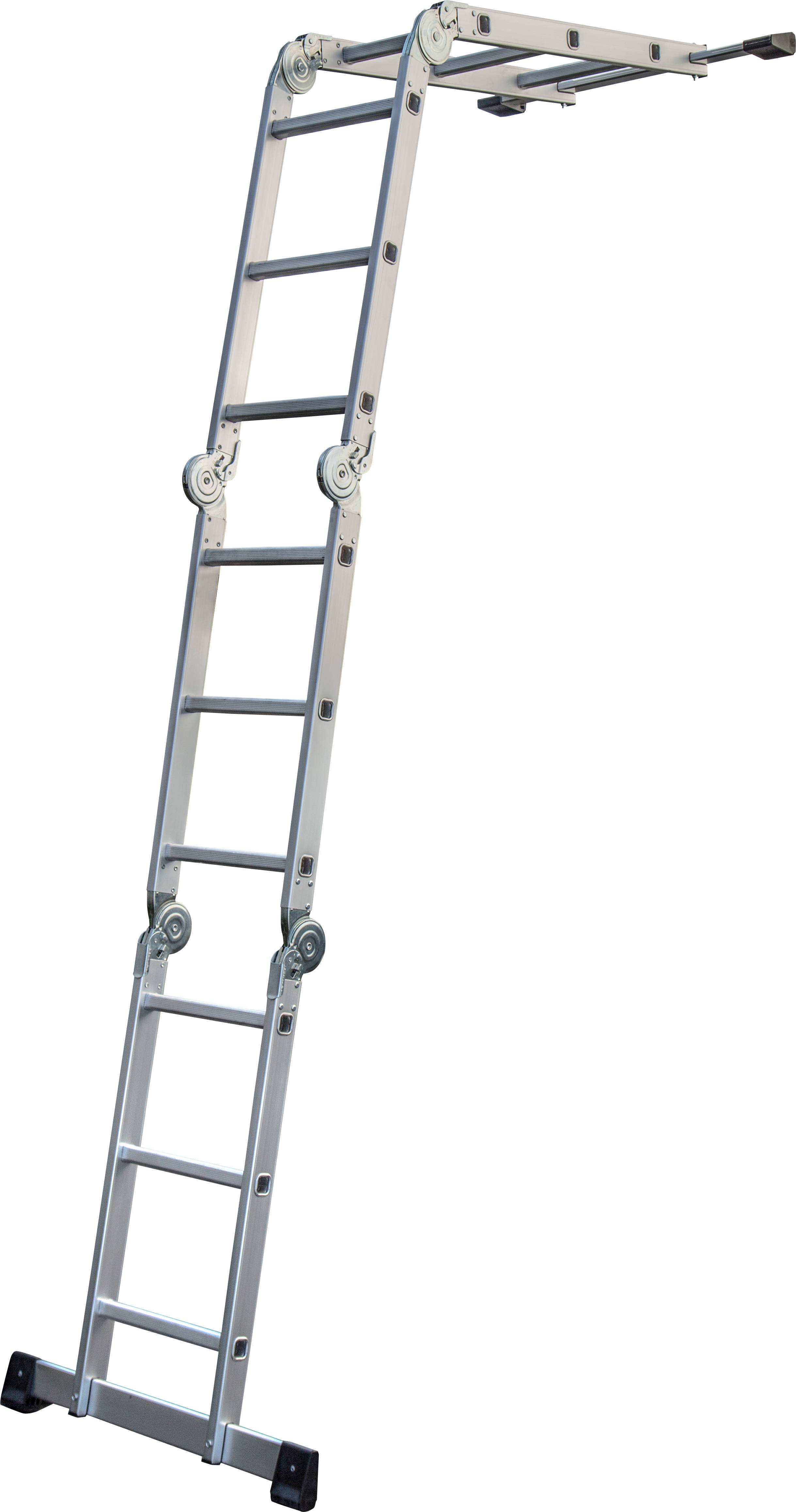 Échelle pliante aluminium multifonction avec plateforme incluse - ESCALO - Image 4