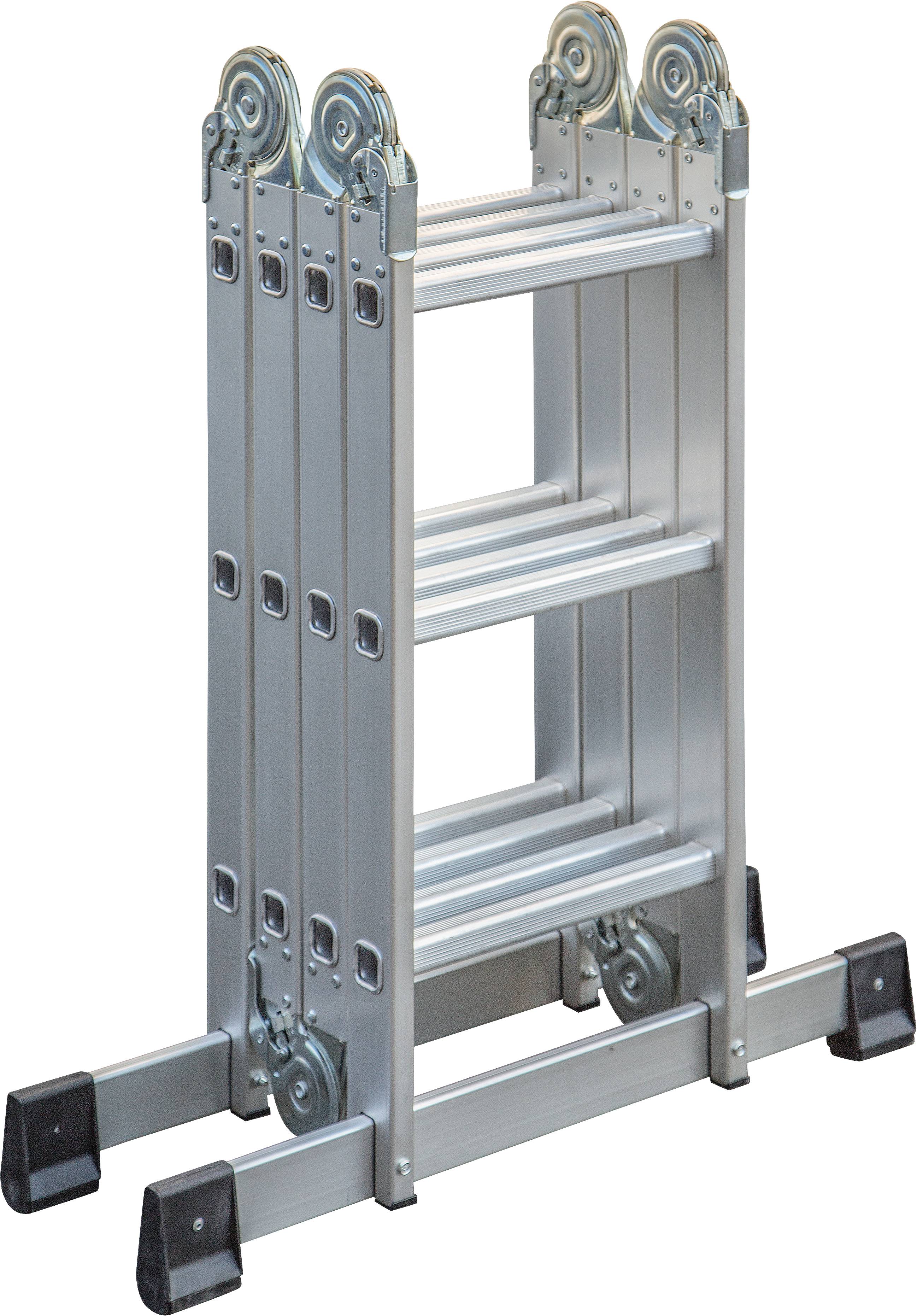 Échelle pliante aluminium multifonction avec plateforme incluse - ESCALO - Image 1