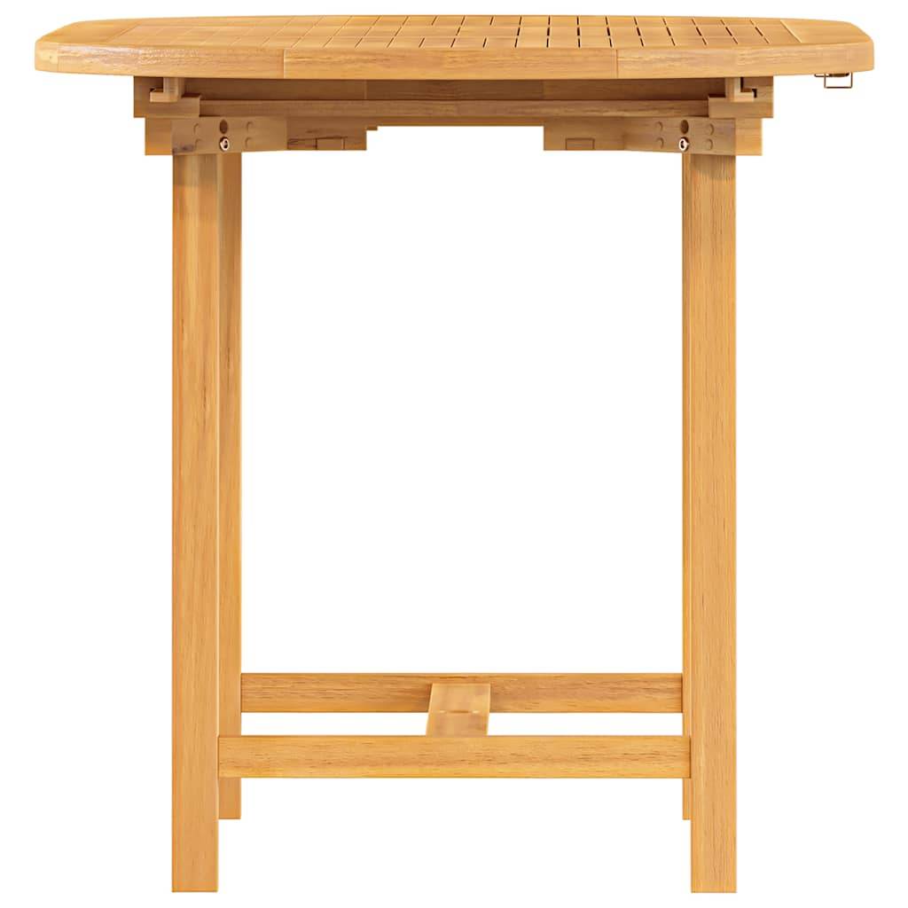 PANGIVO - Table extensible de jardin bois de teck solide 110-160 x 80 x 75 cm - PANGIVO - Image 6