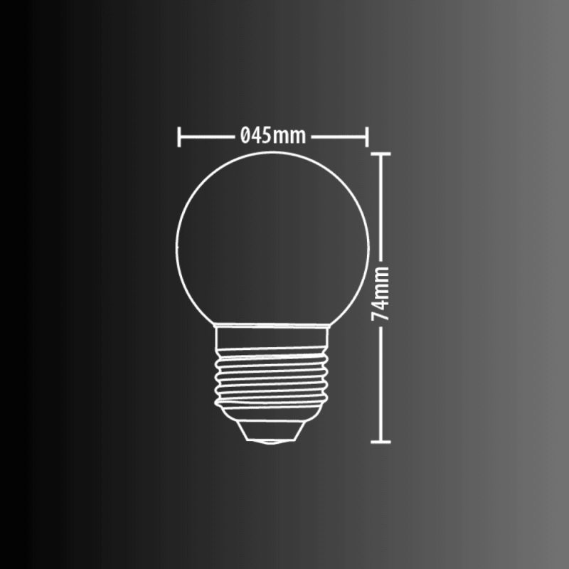 Xanlite - Lot de 5 Ampoules LED, Culot E27, Blanc Chaud, Spécial Extérieur - PACK5EEGRLP - Image 7