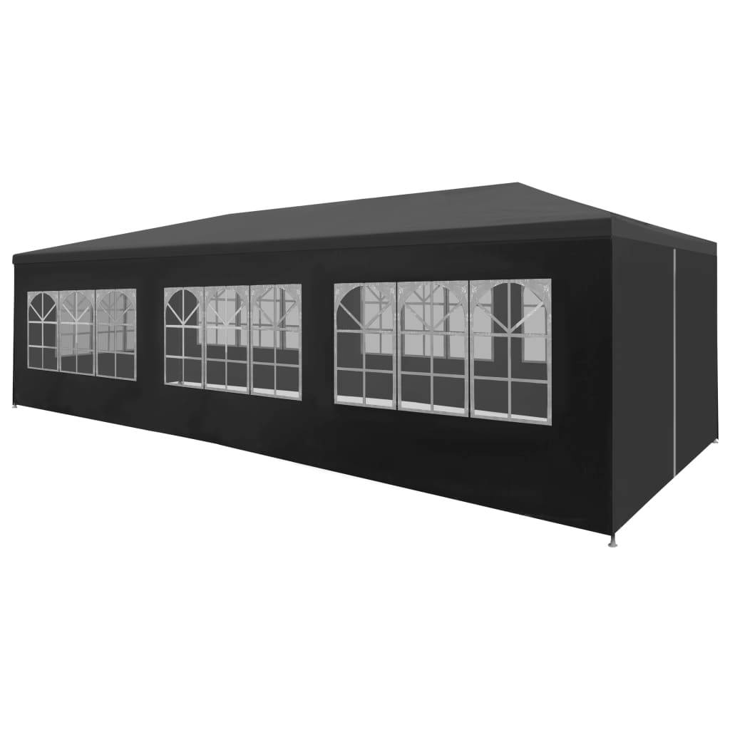 Maison Chic - Tonnelle de jardin - Tente de réception 3x9 m Anthracite - Meuble Pro - Image 2