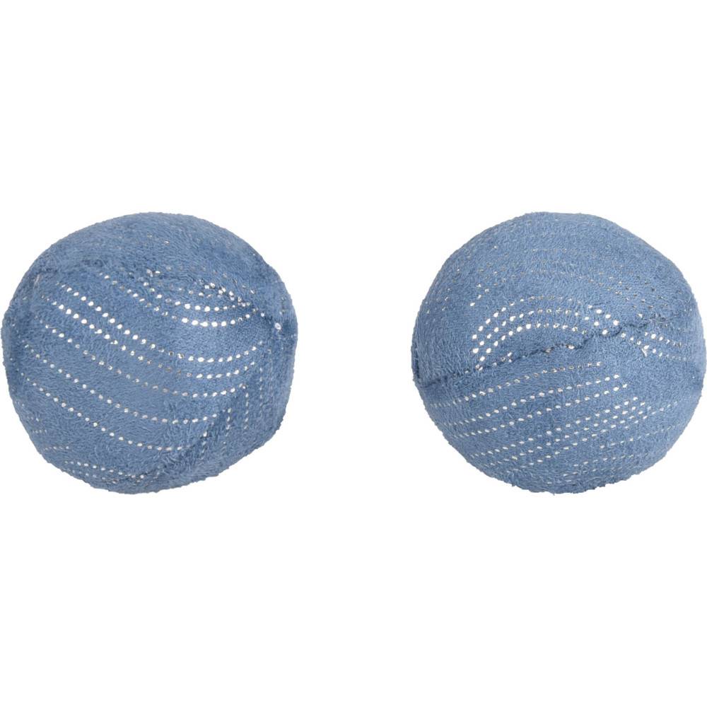 Jouet 2 Balles Medy bleu taille ø 5 cm pour chat - Image 1