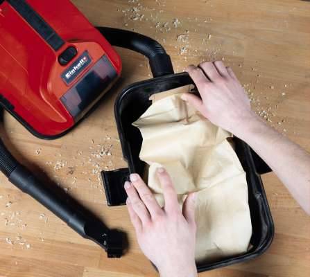 Einhell - Set de 5 sacs aspirateur - 10 litres - Image 2
