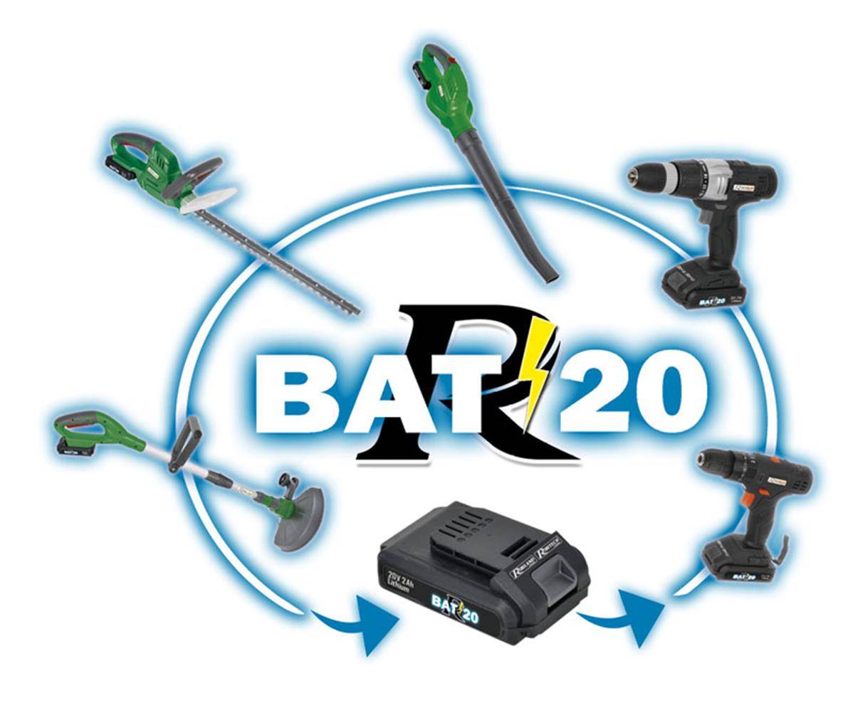 Ribimex - Chargeur rapide batterie R-BAT20, pour PRBAT20-2, PRBAT20-4 - Image 2