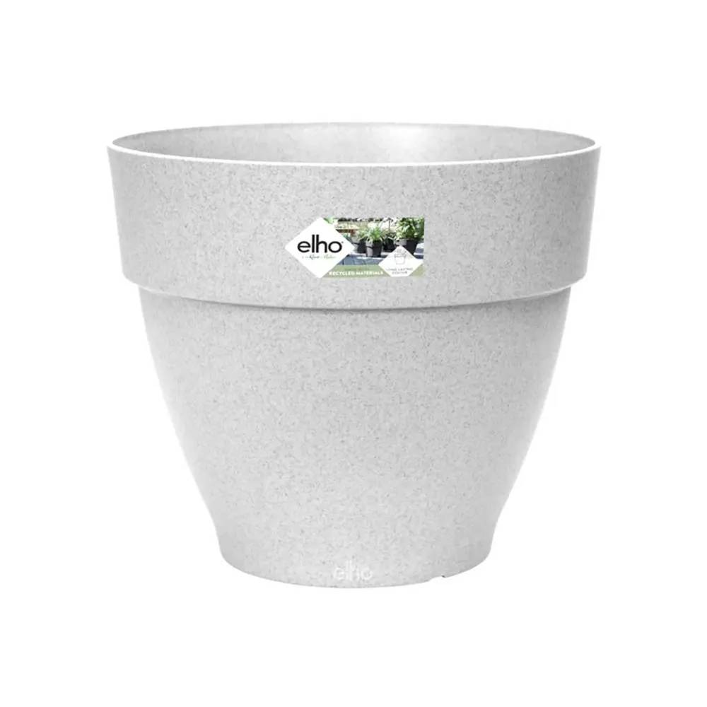 Elho - Pot de fleurs Ø30xH25cm en plastique recyclé - Elho® Gris - Image 2