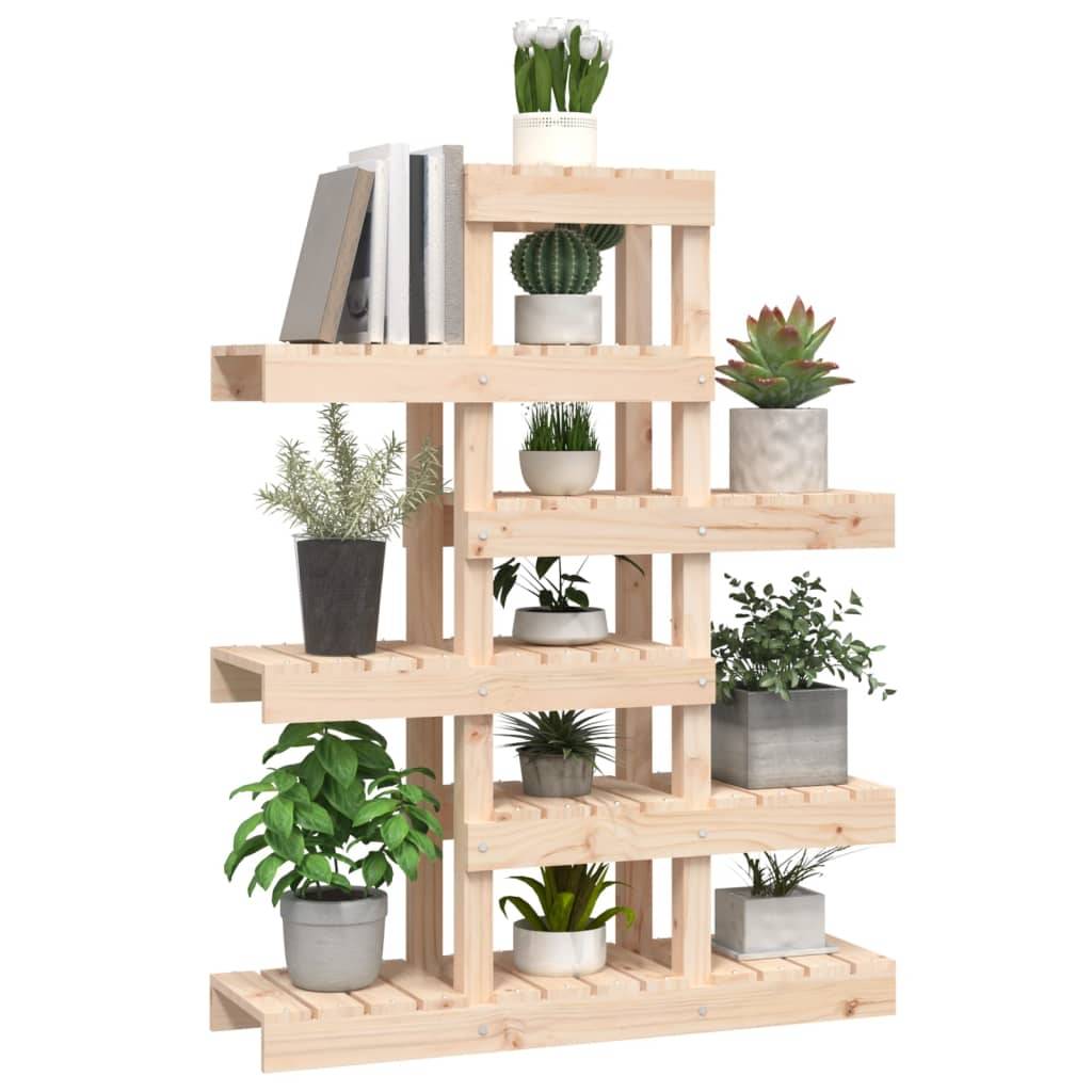 Vidaxl - Support à plantes 85x25x109,5 cm Bois massif de pin vidaXL 822087 - Image 5