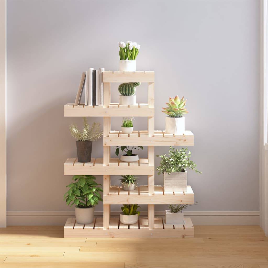 Vidaxl - Support à plantes 85x25x109,5 cm Bois massif de pin vidaXL 822087 - Image 1