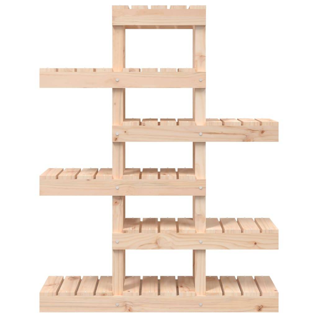 Vidaxl - Support à plantes 85x25x109,5 cm Bois massif de pin vidaXL 822087 - Image 6