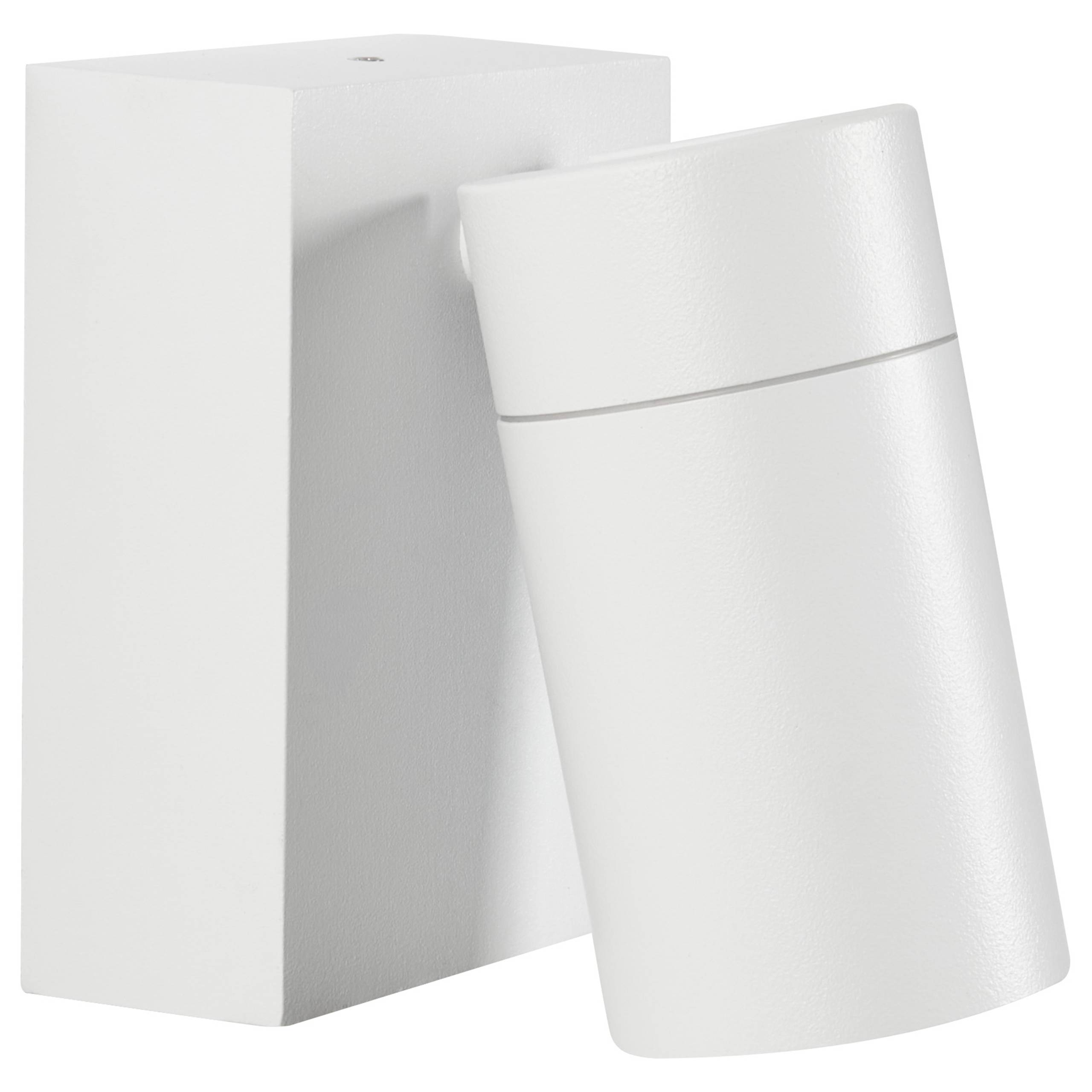 Beliani - Lampe murale pour l'extérieur Aluminium Blanc MANOR - Beliani - Image 5