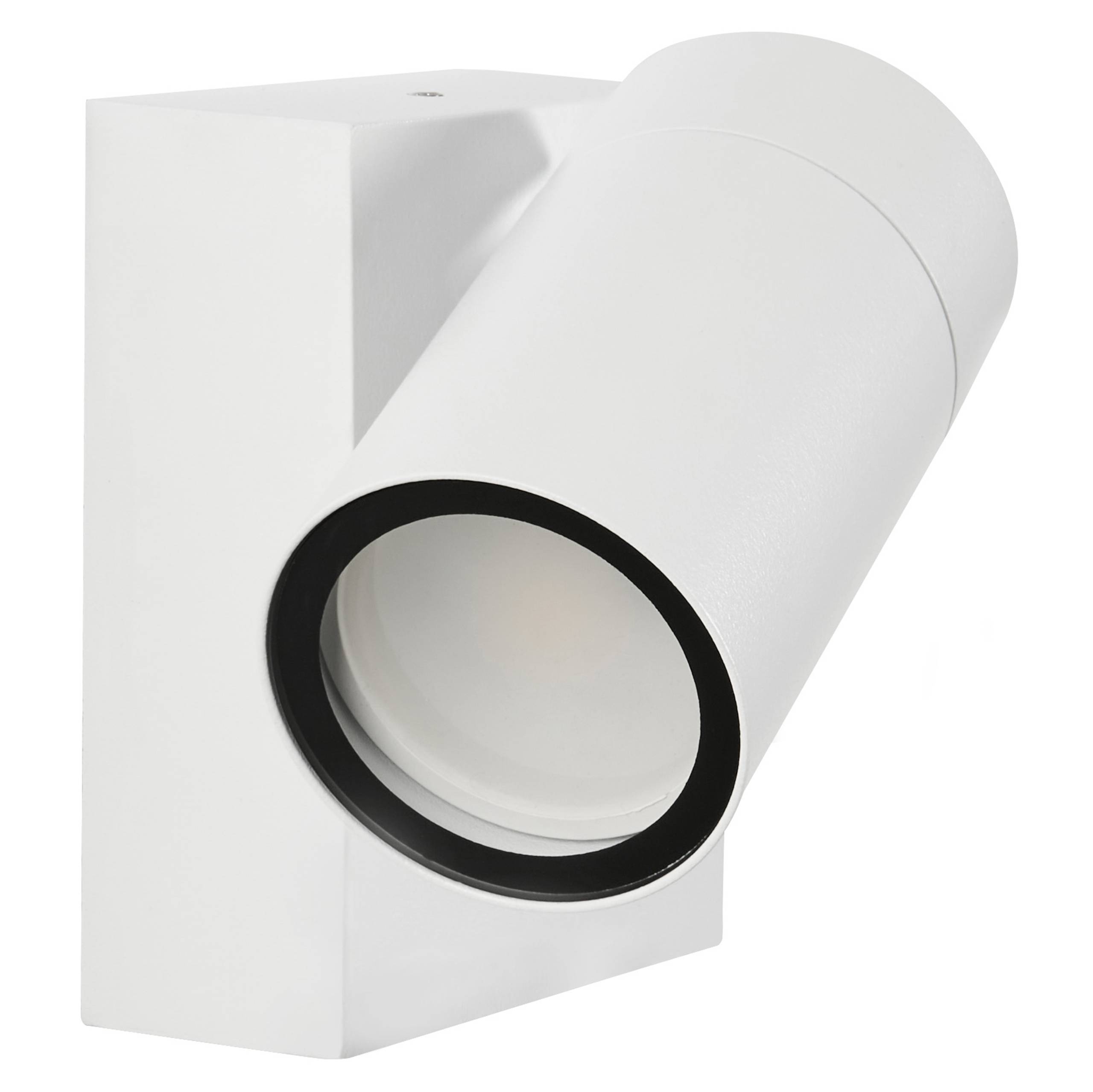 Beliani - Lampe murale pour l'extérieur Aluminium Blanc MANOR - Beliani - Image 6