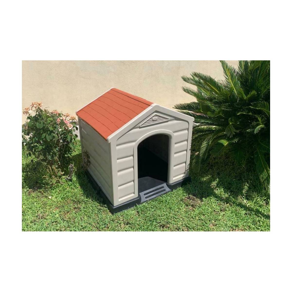 Niche pour Chien  92 X 92 X 89 cm Polypropylène Confort thermique DOGGY - Image 3