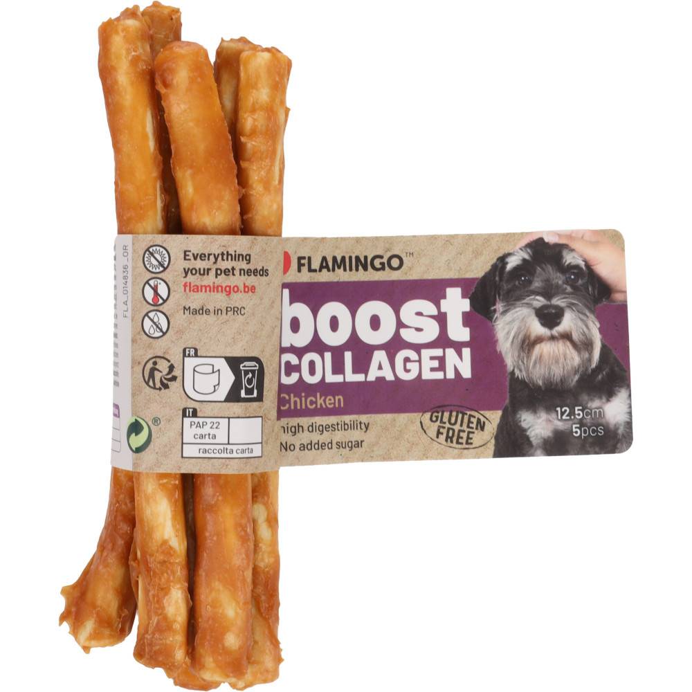 Flamingo - Friandises Boost Bâton avec poulet & Collagène 35 g pour chien - Image 1