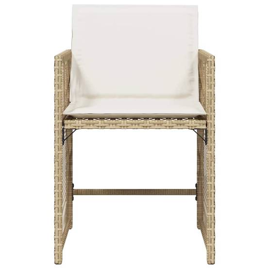 Prolenta Premium - Chaises de jardin rotin beige 50,5 x 54 x 79 cm - Prolenta premium p3116.8 - Image 5