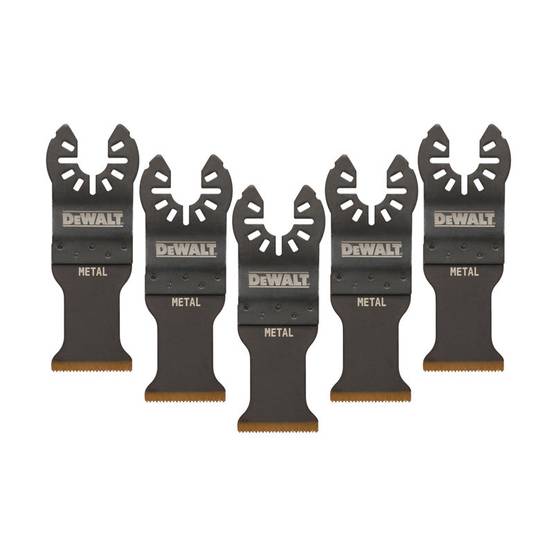 Jeu de 5 lames pour métal DEWALT DT20727-QZ - 30x43mm - pour multi-cutter Dewalt - Image 1