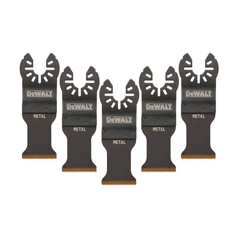 Jeu de 5 lames pour métal DEWALT DT20727-QZ - 30x43mm - pour multi-cutter Dewalt - Image 1