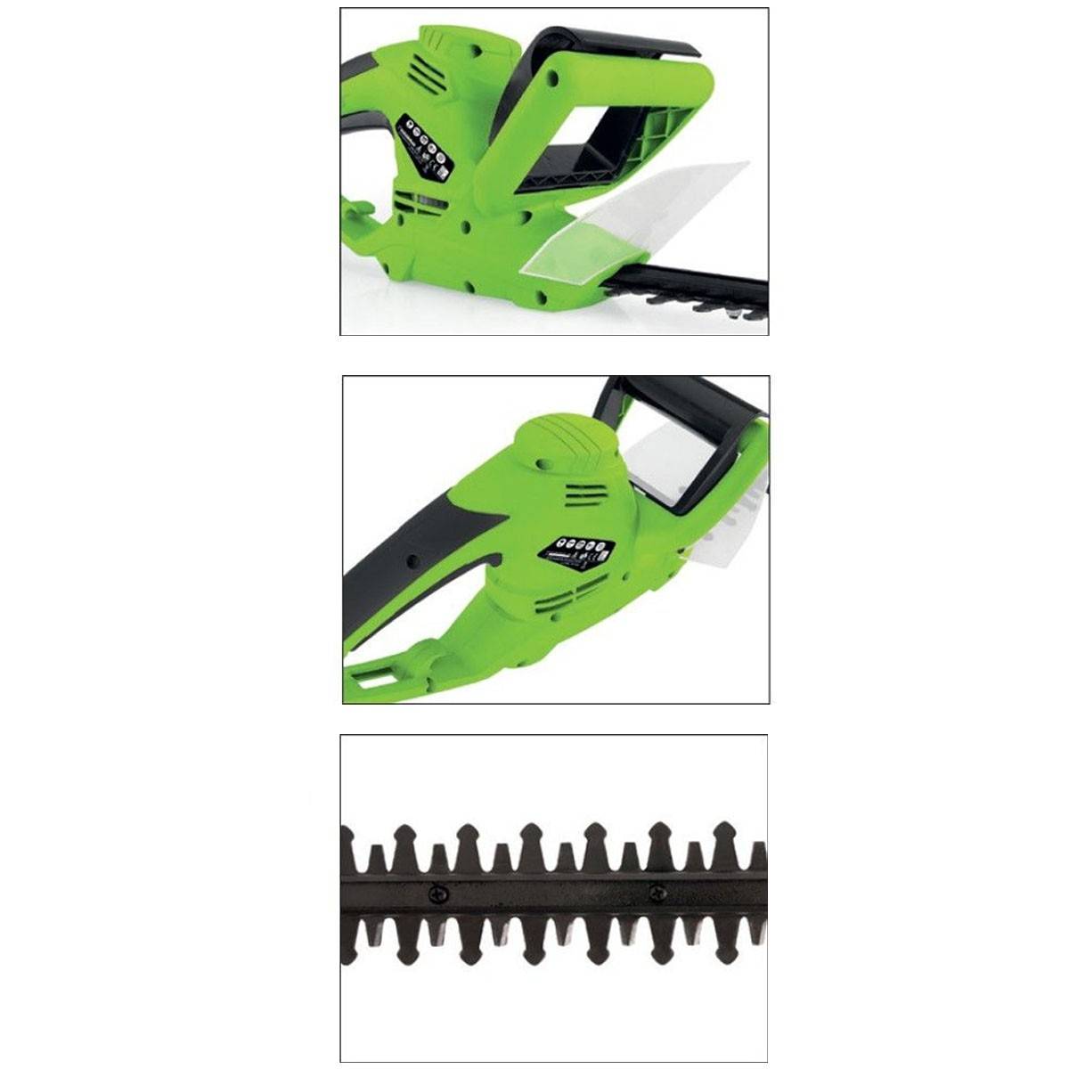 Vito - Taille haies 600W Lame double denture 59cm Protection mains Poignée avec interrupteur VITO - Image 5