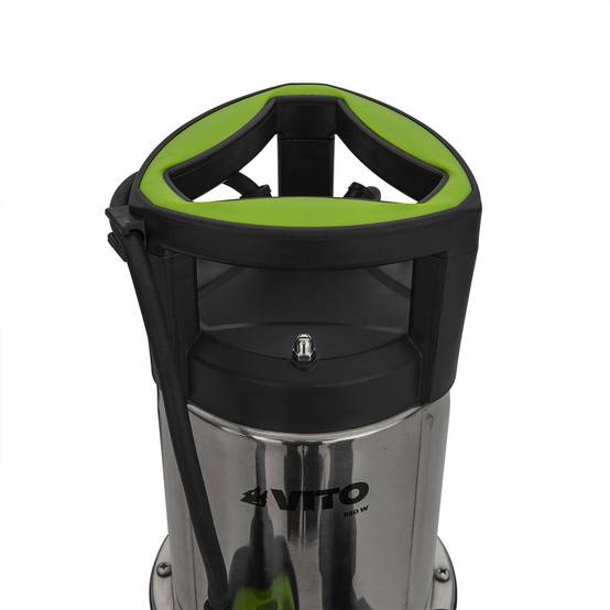 Vito - Pompe de relevage Eaux usées 550W Cuve Inox Submersible avec flotteur Alimentation 10m VITO - Image 4
