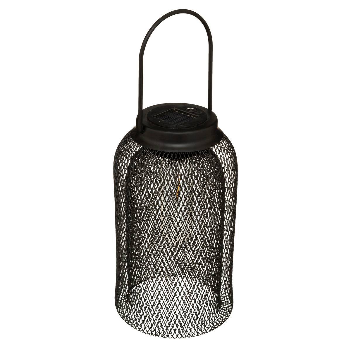 Lampe solaire "Zoe" noir H26cm ATMOSPHERA CREATEUR D'INTERIEUR - Image 2