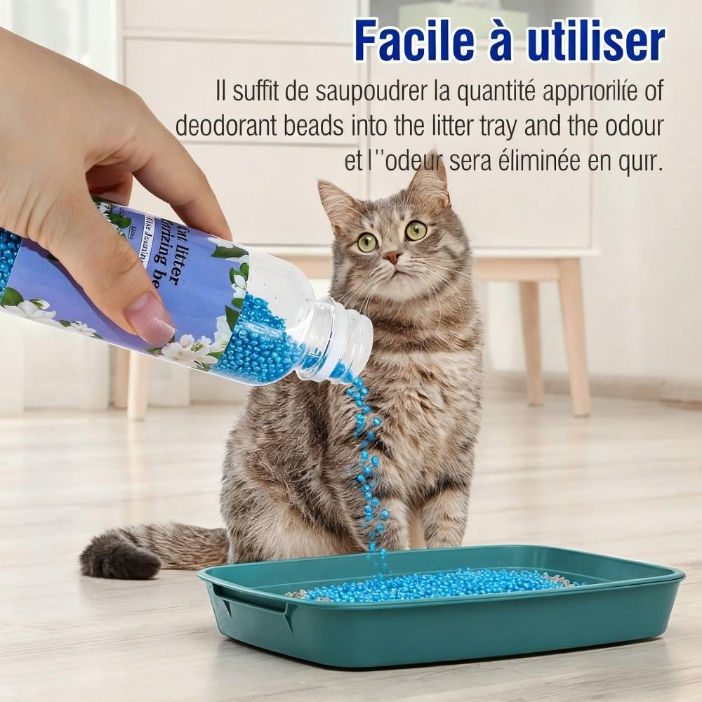 DtopbuyAge - Perles désodorisantes pour litière de chat DtopbuyAge - Image 3