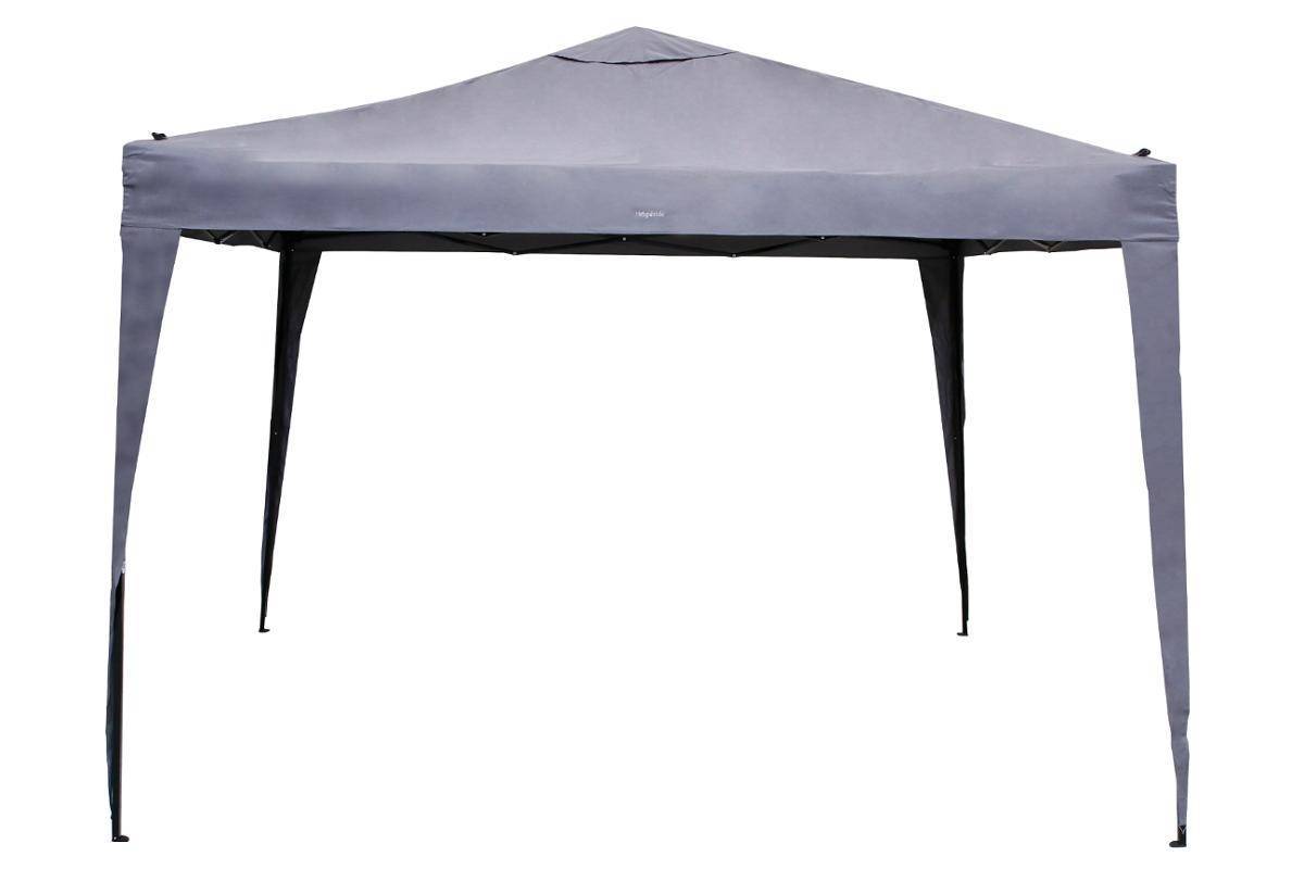 Hesperide - Tonnelle pliante "Easy up" ardoise 3x3m en aluminium traité époxy Hespéride - Image 4