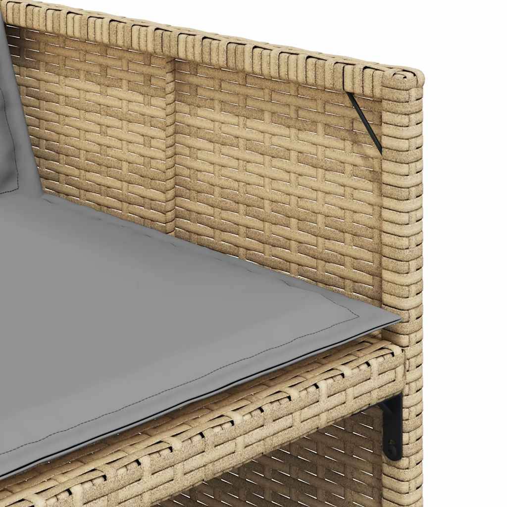 Prolenta Premium - Chaises de jardin rotin beige  50,5 x 54 x 79 cm  - Prolenta premium p3110.8 - Image 10