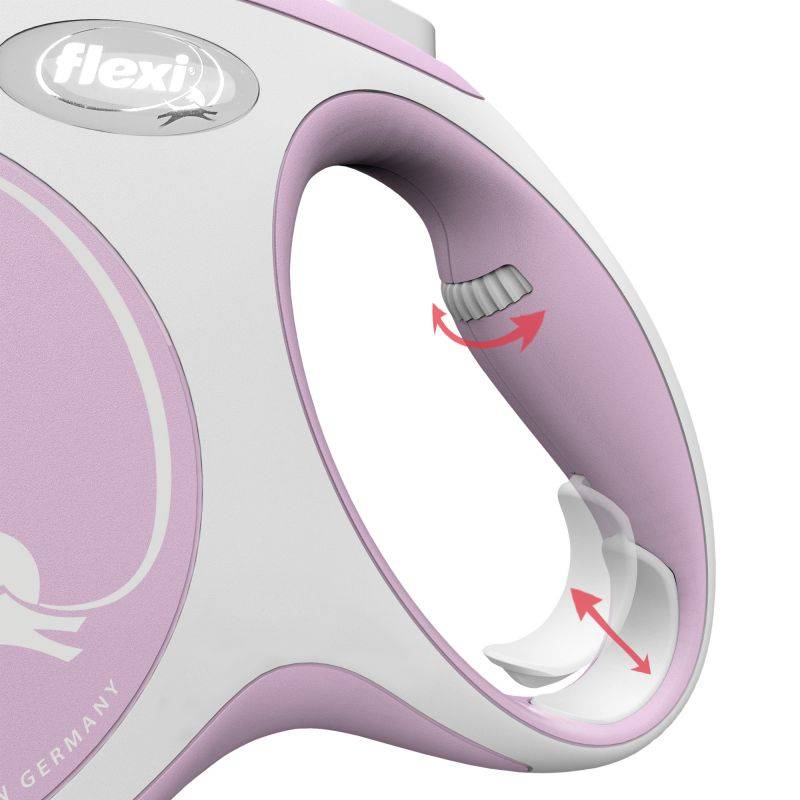 Flexi - Flexi New Comfort rose sangle 3m : XS FLEXI - Image 2