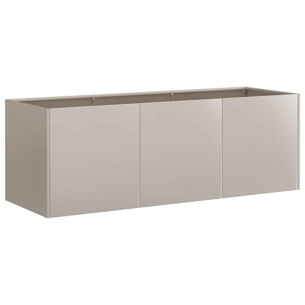 Vidaxl - Jardinière rouillé 120x40x40 cm acier inoxydable vidaXL 860681 - Image 5