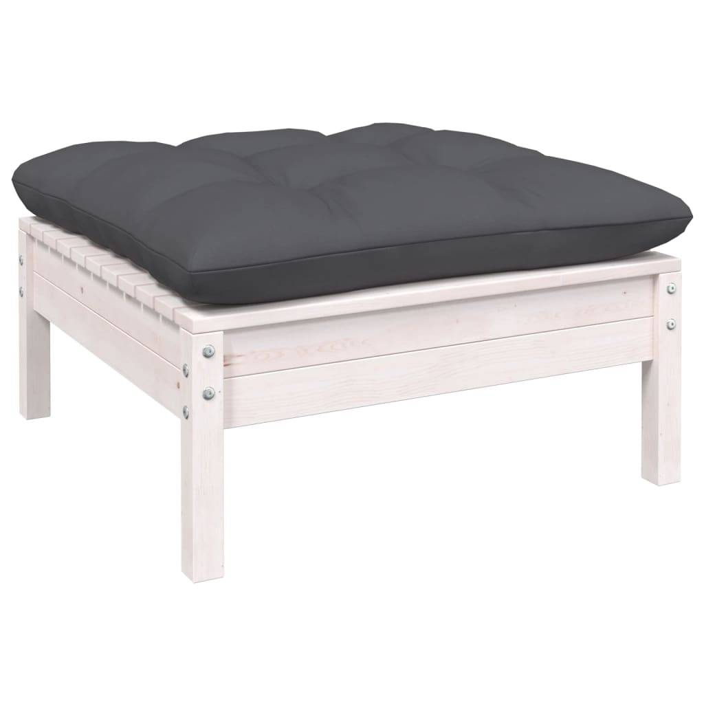 Prolenta Premium - Banc de jardin Blanc 64 X 127 cm - Prolenta Premium - Image 3