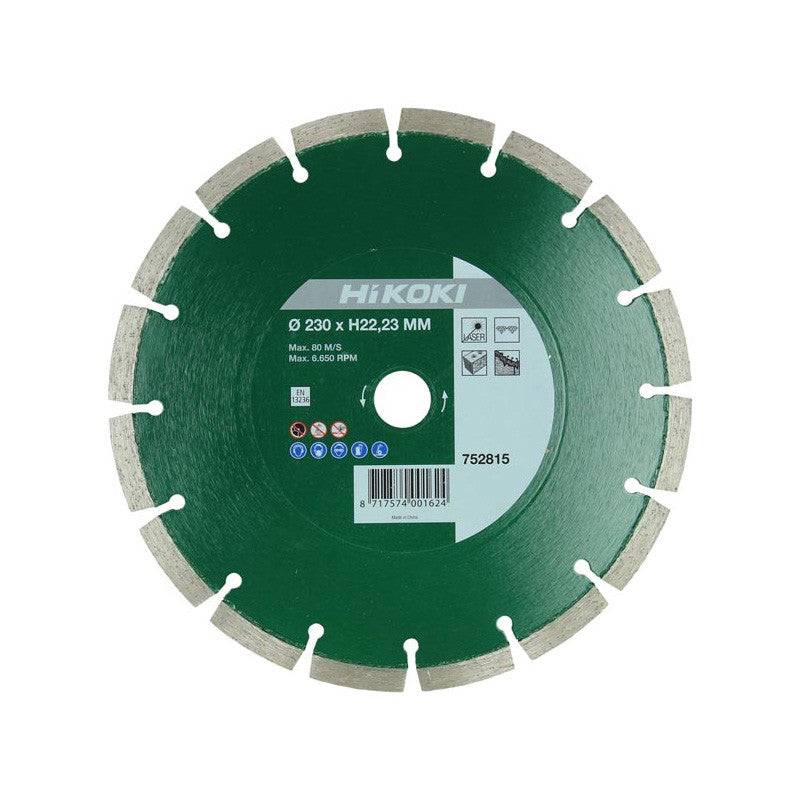 Disque diamant Ø125mm Proline HIKOKI 752812- al.22.2 seg. 10 universel fritté Hikoki