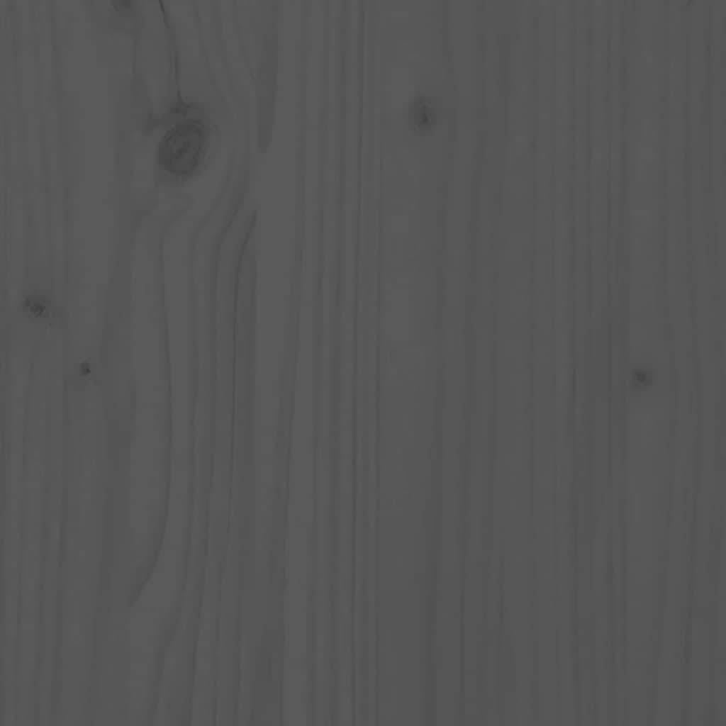 Vidaxl - Canapés centraux avec coussins 2 pcs gris bois de pin massif vidaXL 825578 - Image 9