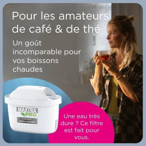 Cartouche BRITA - Maxtra Pro Expert anti-tartre - Pack de 3+1 - Image 2
