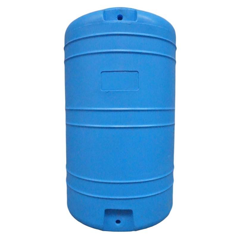 Cuve récupérateur eau de pluie 1000 litres - Cuve polyéthylène aérienne bleue - Vertical - Image 1