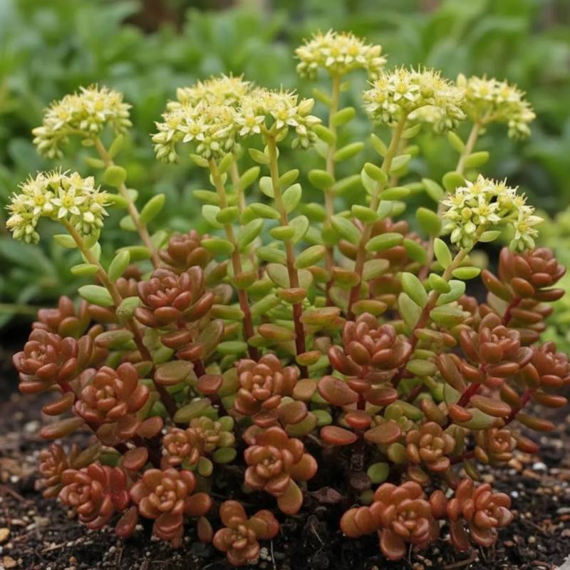 Orpin de l'Orégon, Sedum à fleurs Jaune/ - feuillage Persistant - Godet - 5/20 cm - Image 2