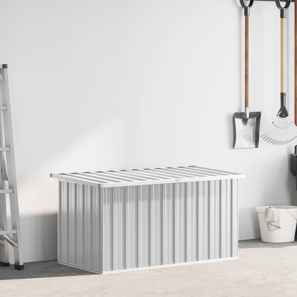 Vidaxl - Boîtes de rangement Acier galvanisé 129 x 67 x 65 cm Gris vidaXL 46262 - Image 4