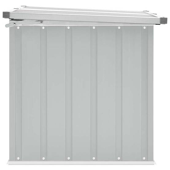 Vidaxl - Boîtes de rangement Acier galvanisé 129 x 67 x 65 cm Gris vidaXL 46262 - Image 8
