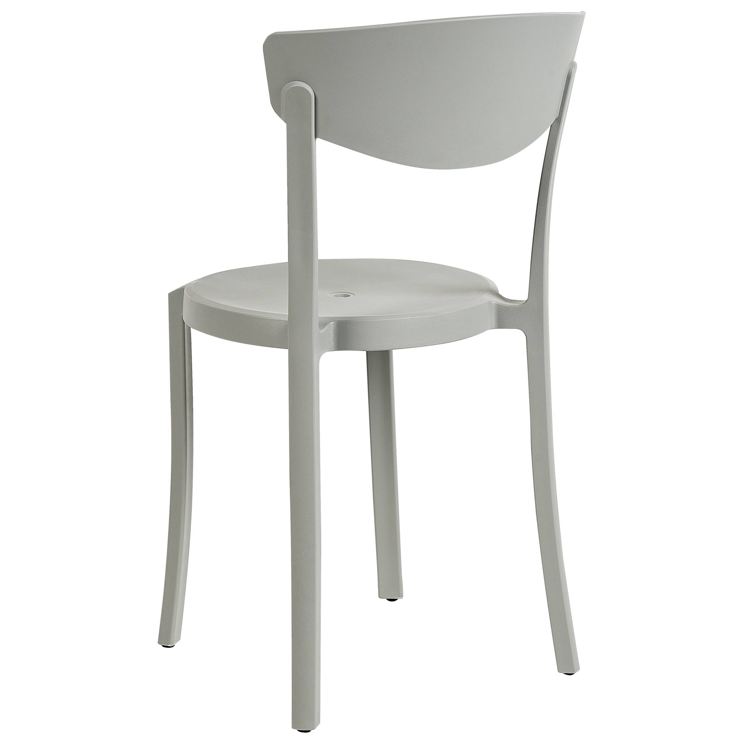 Beliani - Chaise de salle à manger Matière synthétique Gris clair VIESTE Beliani - Image 6