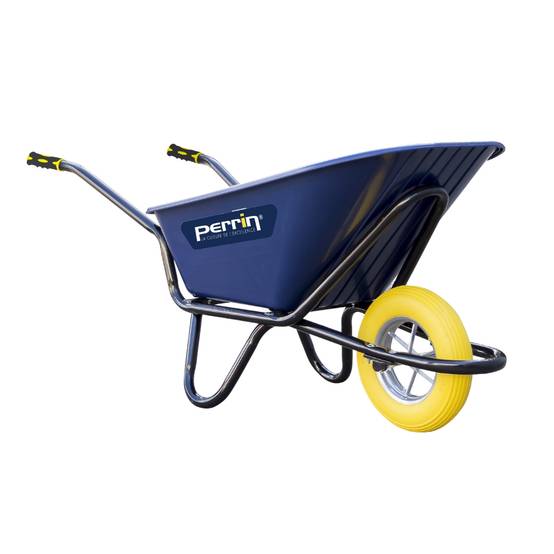 Outils Perrin - Brouette 120 L roue increvable – charge 320 kg PEHD renforcé