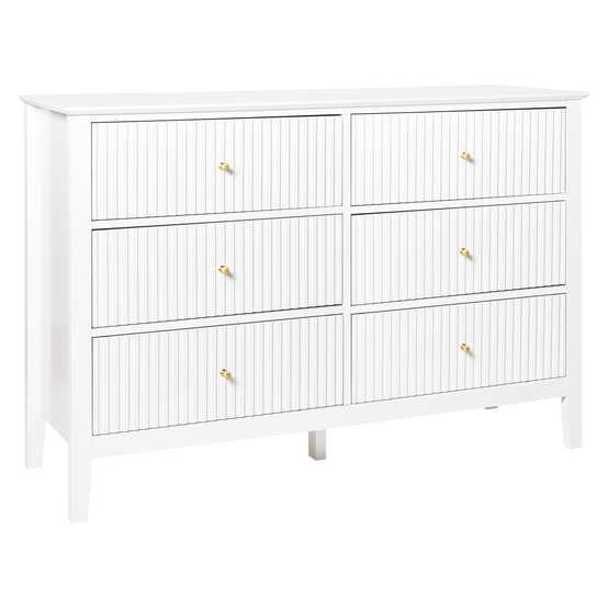 Beliani - Commode MDF Blanc ASSISI - 120x40x80- Beliani - Image 2