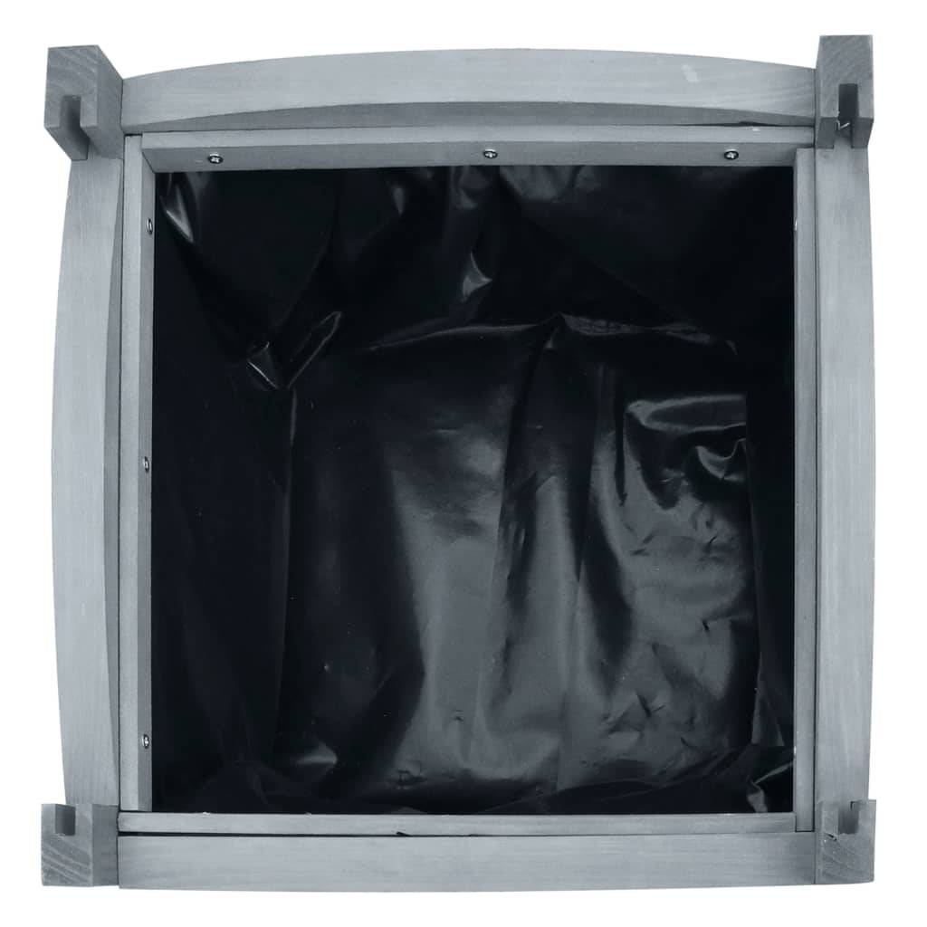 Prolenta Premium - Jardinière bois de pin gris  30 x 30 x 30 cm  - Prolenta premium p333.1 - Image 3