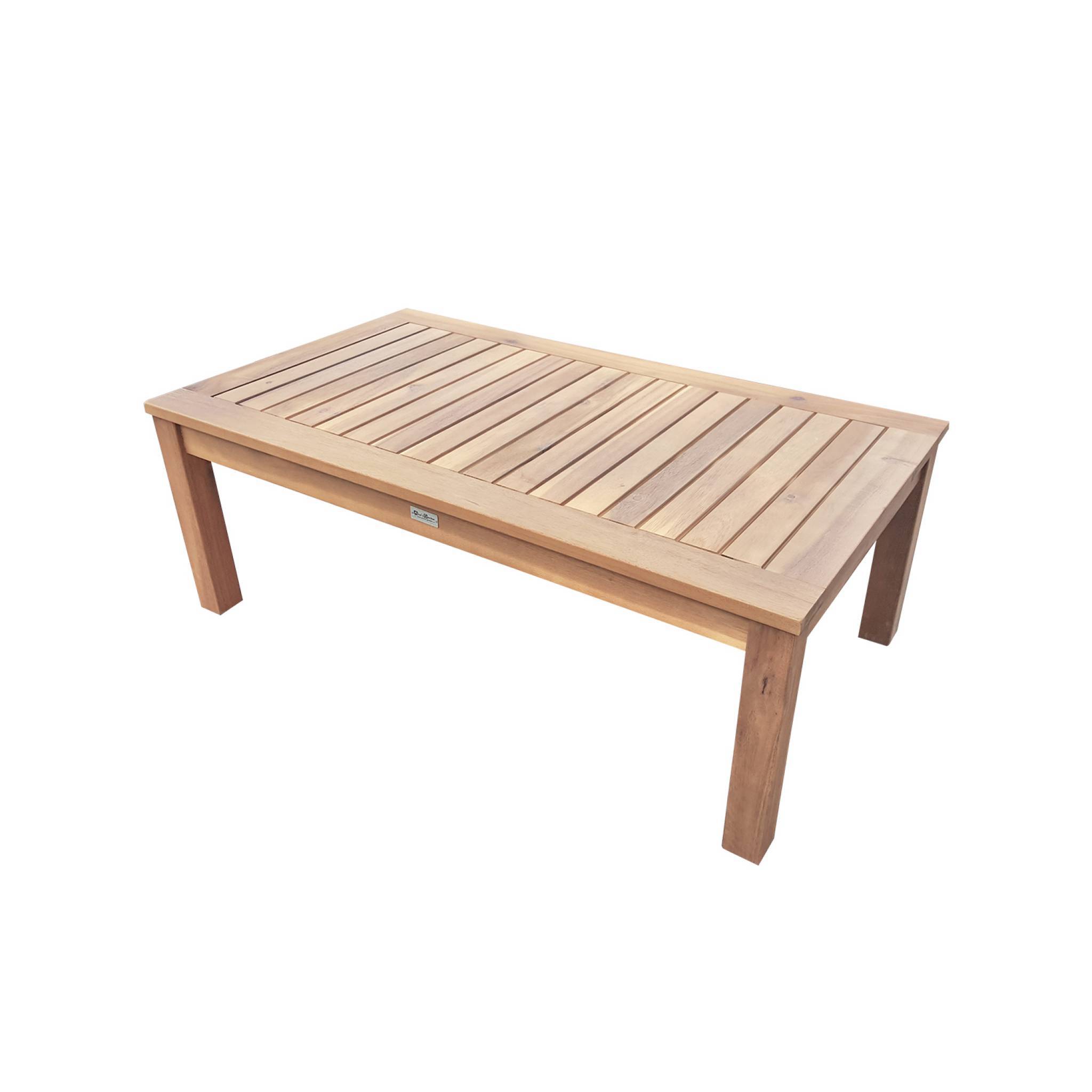 Salon de jardin en bois 4 places - Ushuaïa - Coussins vert de gris. canapé. fauteuils et table basse en acacia. design | sweeek - Image 6