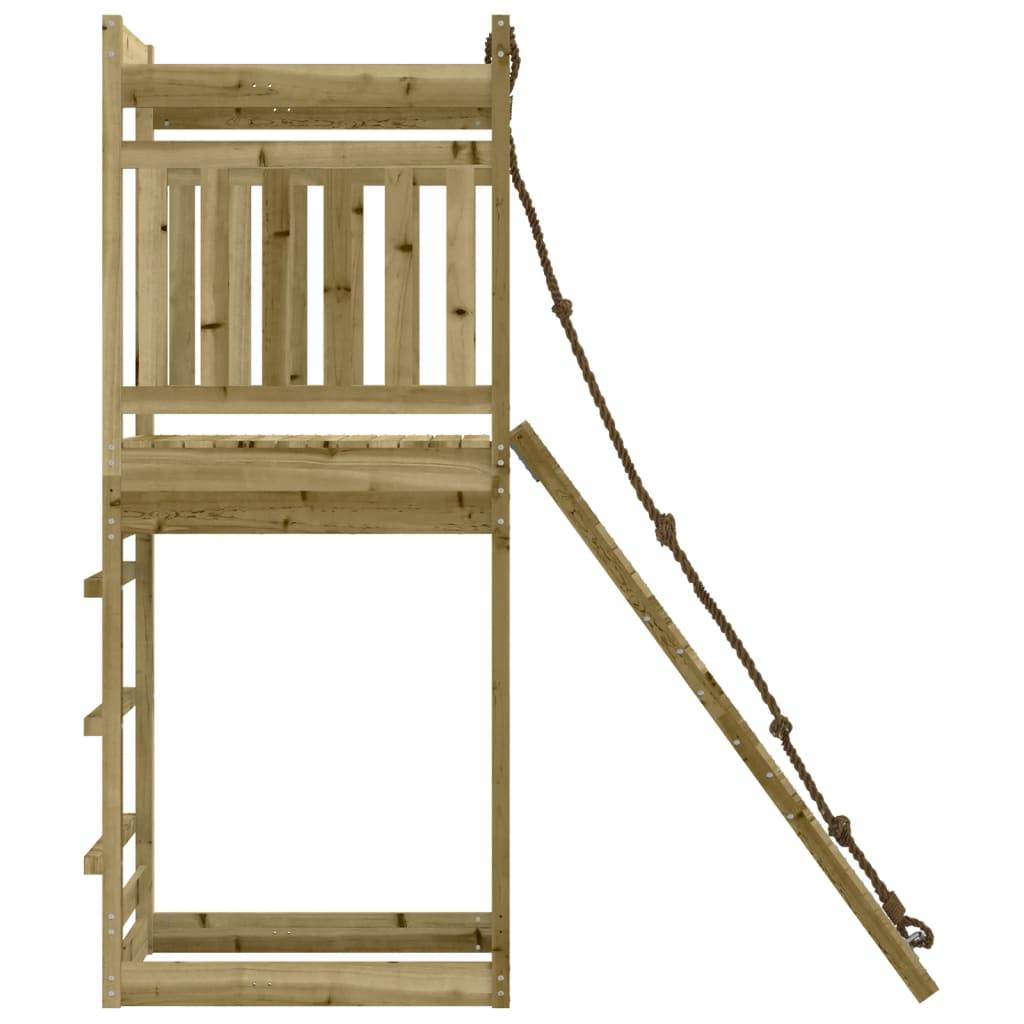 Helloshop26 - Aire de jeux d'extérieur portiques robuste jeux jardin 53 x 174 x 207 cm bois de pin imprégné - Image 4