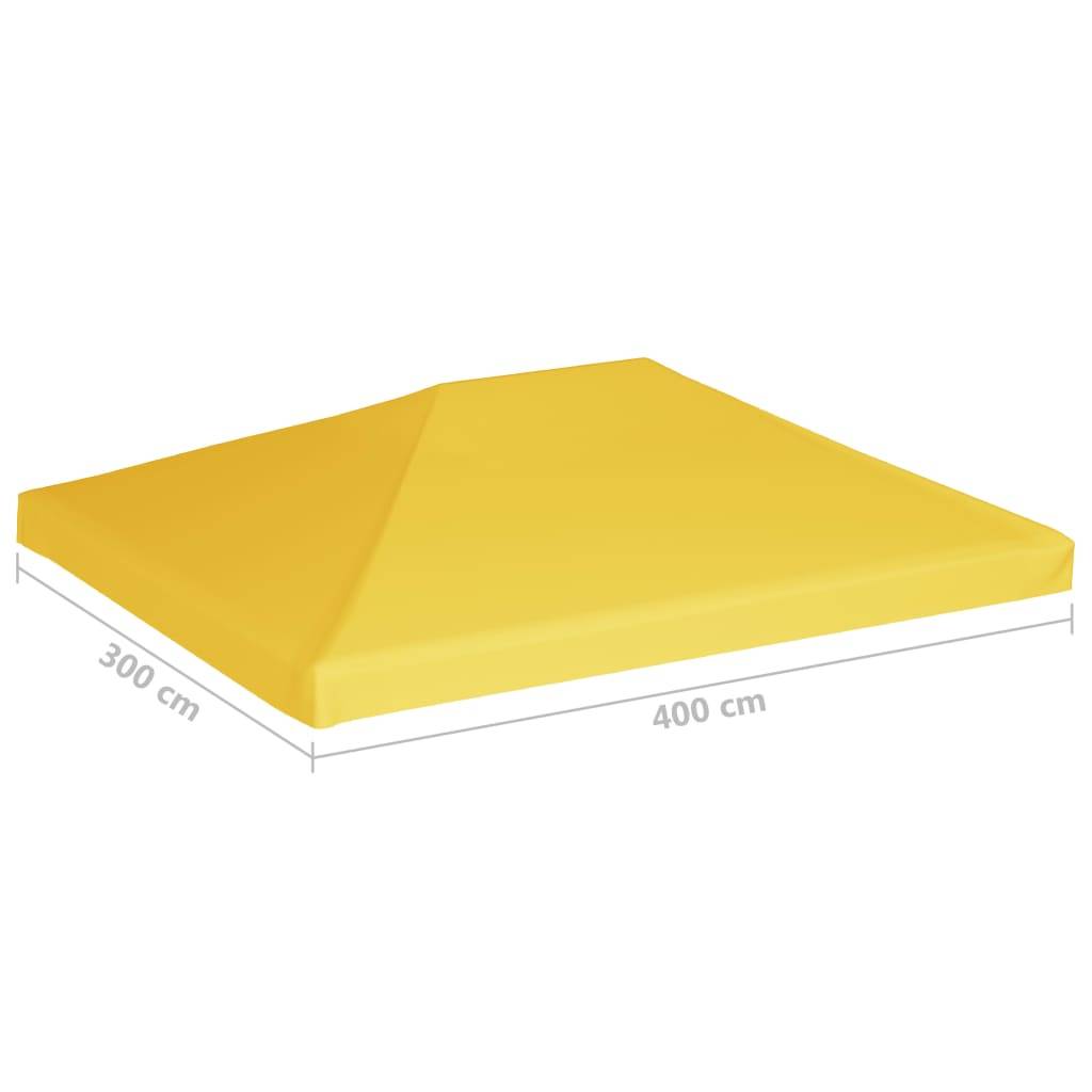 Prolenta Premium - Pergola tissu jaune 4 x 3 m - Prolenta premium p350.9 - Image 8